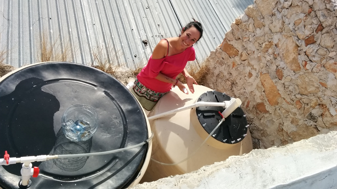 "Bode-gas": Mexico's first Urban Biogas systems are installed at the office of the Fundacion Haciendas del Mundo Maya in Merida