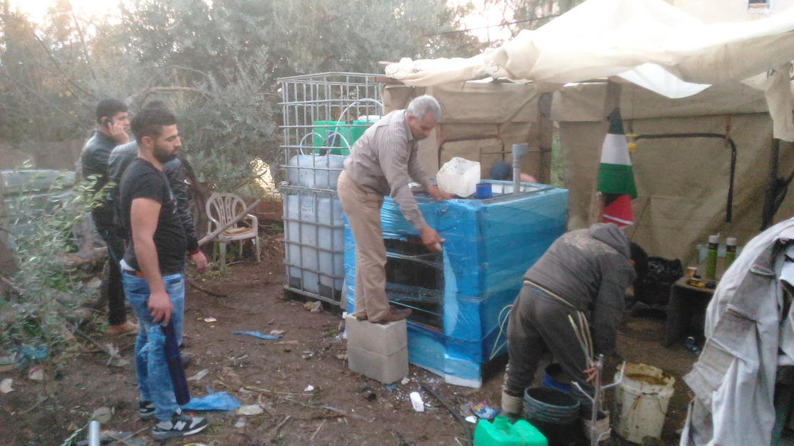 Solar CITIES city-based biodigester at urban site in Tulkarm, Palestine